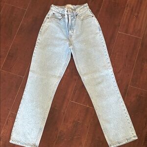 SOLD Abercrombie & Fitch High Rise Light Blue Jeans curve love